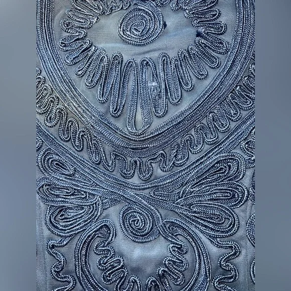 JS Collections Mesh Cocktail Dress - Picture 13 of 14